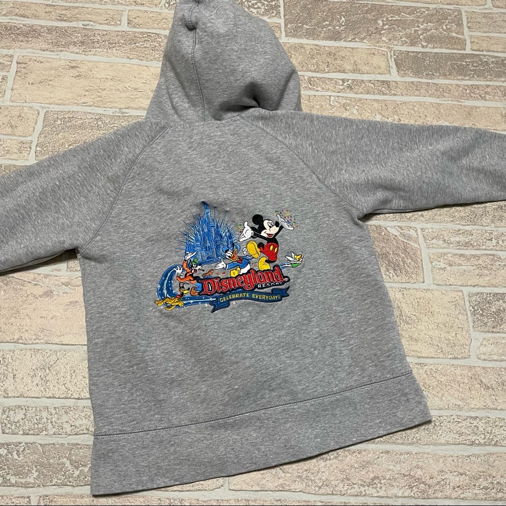 Disneyland kids zip up hoodie medium